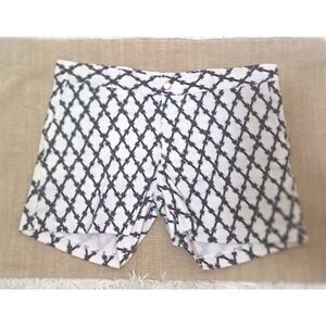 Radical Elements Swim Trunks Men's White Black Razor‎ Size 31